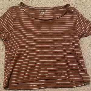 American Eagle Crop Tee